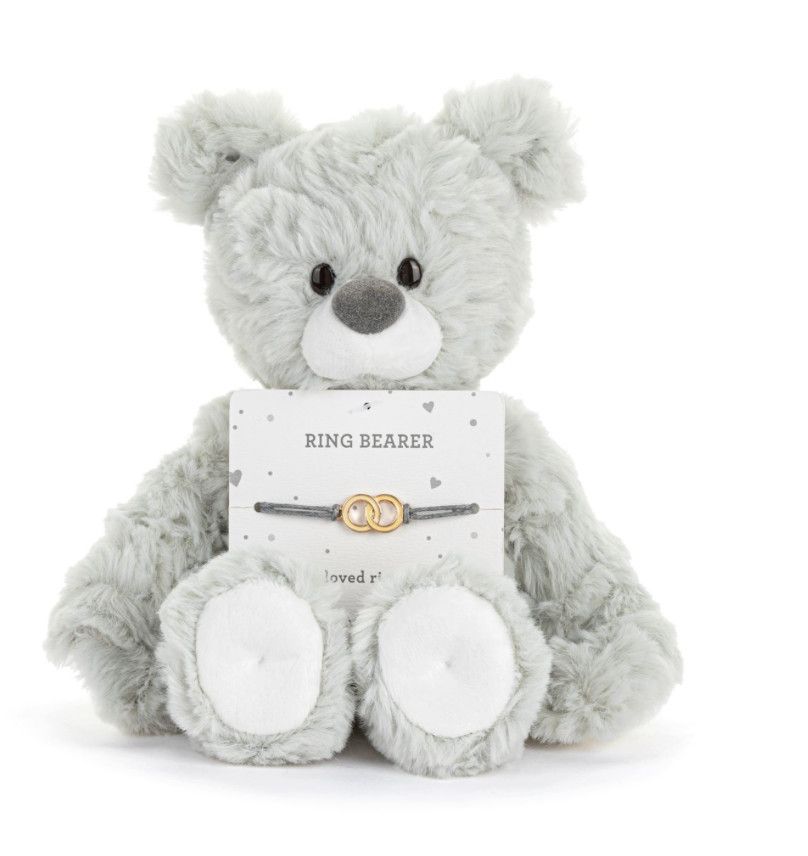 Ring Bearer Gray Bear