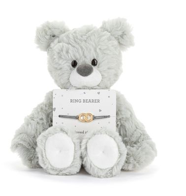 Ring Bearer Gray Bear