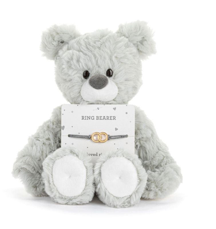 Ring Bearer Gray Bear