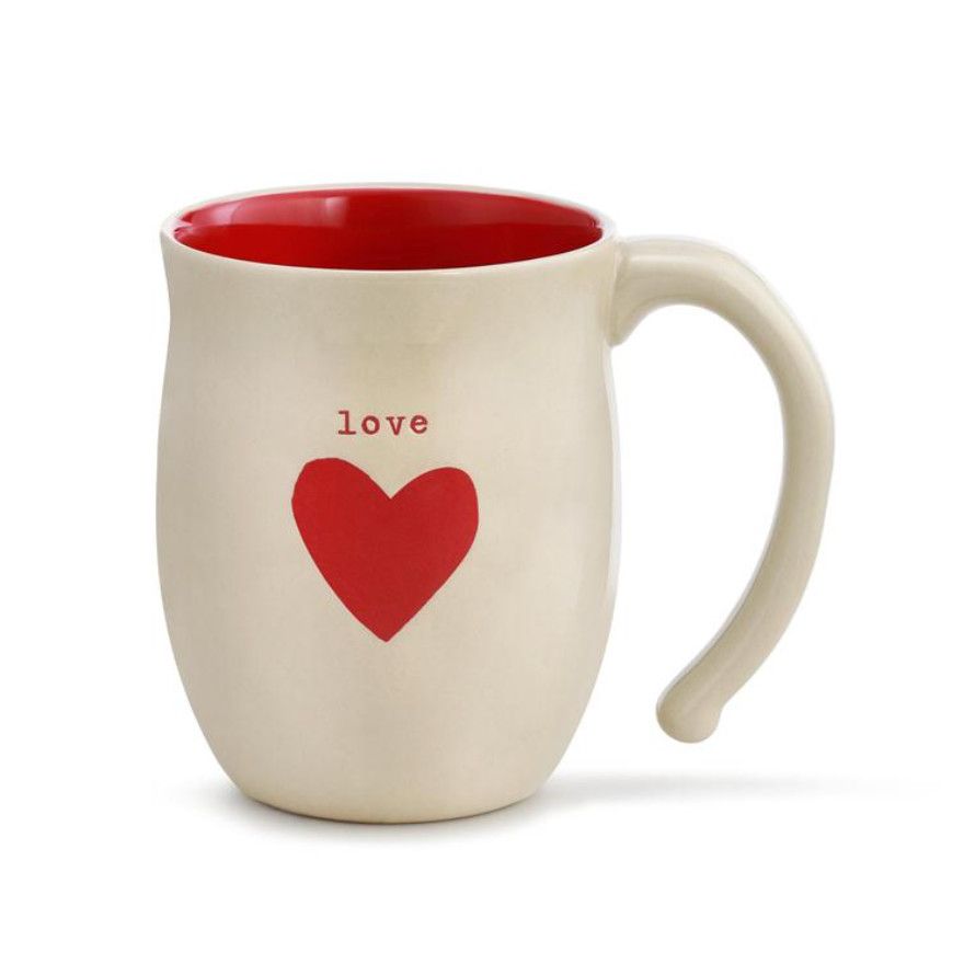 WARM HEARTS MUGS, Style: LOVE