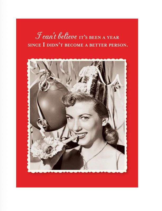 Better Person Holiday Card