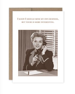 My Own Business Birthday Card