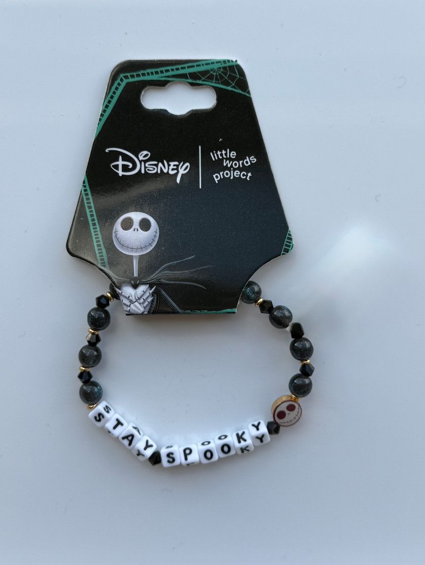 Nightmare Before Christmas Bracelets | Little Words Project, Style: Stay Spooky