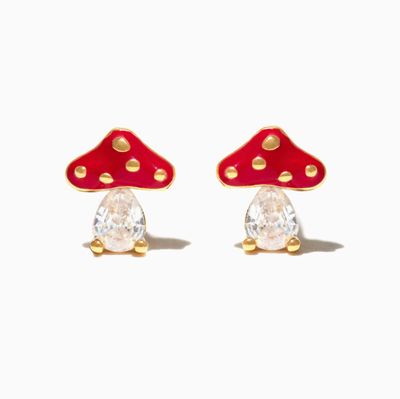Magical Mushroom Studs