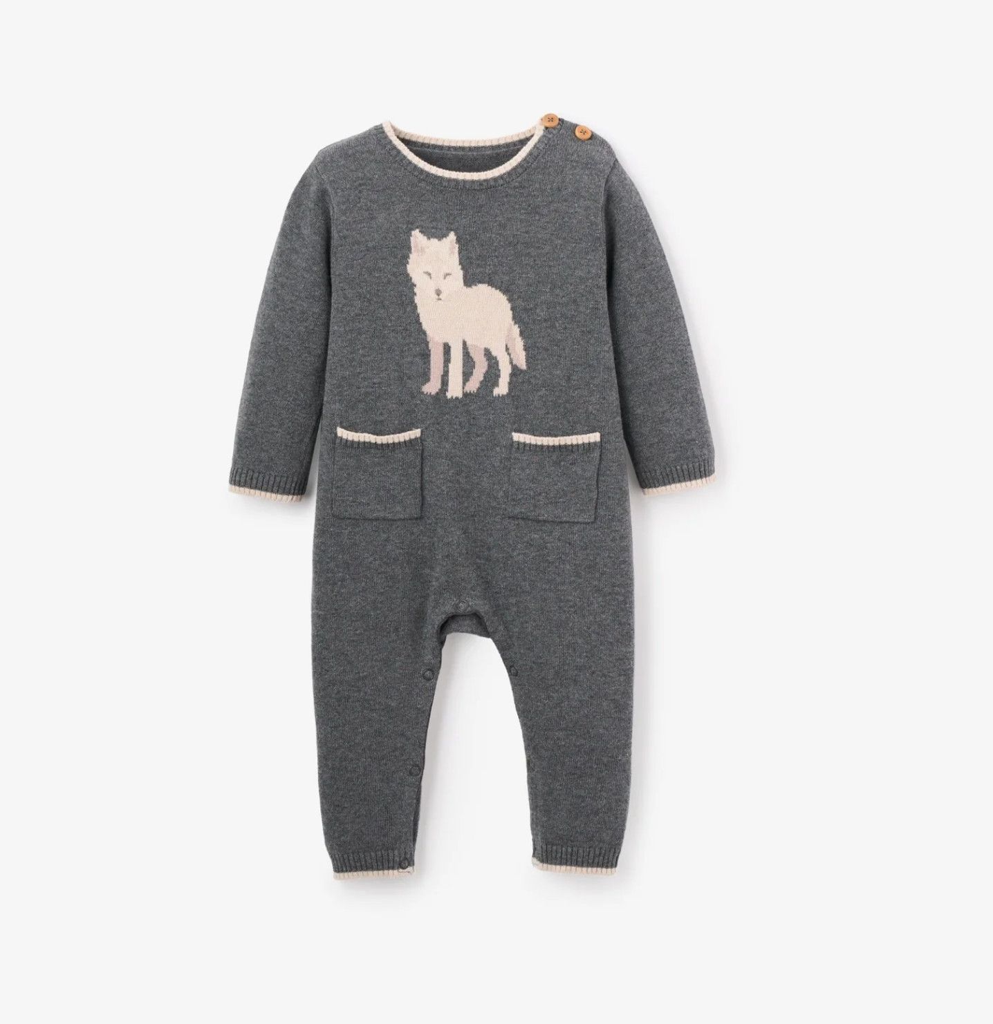 Charcoal Wolf Jumpsuit