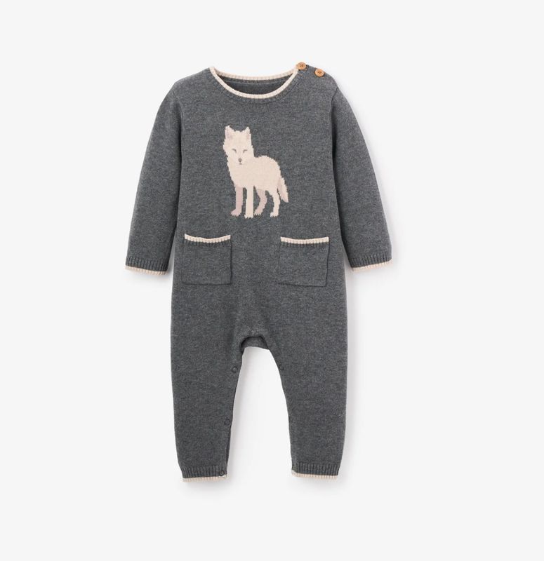 Charcoal Wolf Jumpsuit