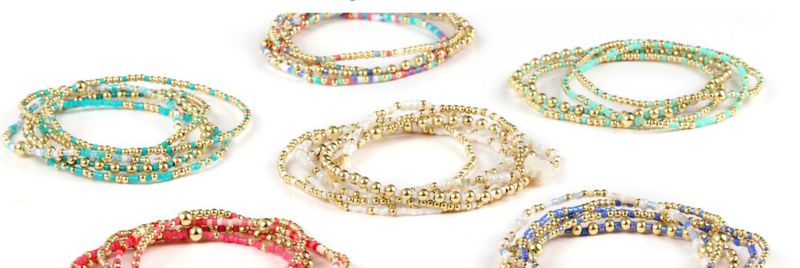 enewton Fall 25 Hope Unwritten Bracelets featuring colorful beaded designs and gold accents, available in Poughkeepsie, NY.