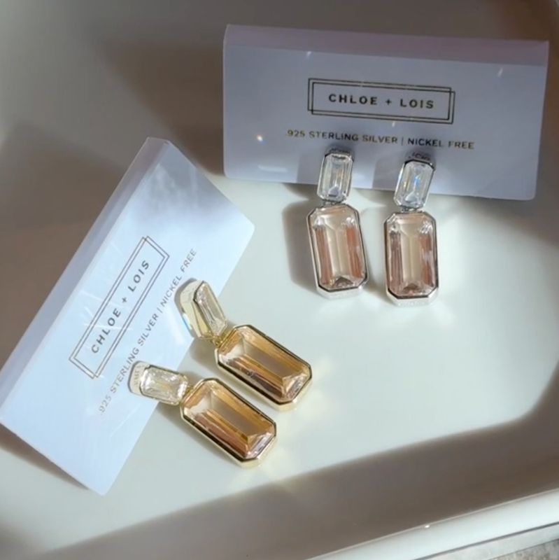 Radiant Drop Earrings