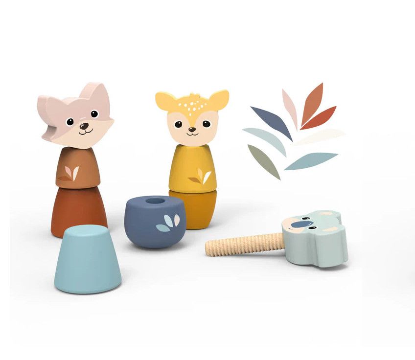 Wooden Screw Toys