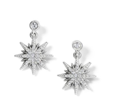 Radiant Star Post Earrings
