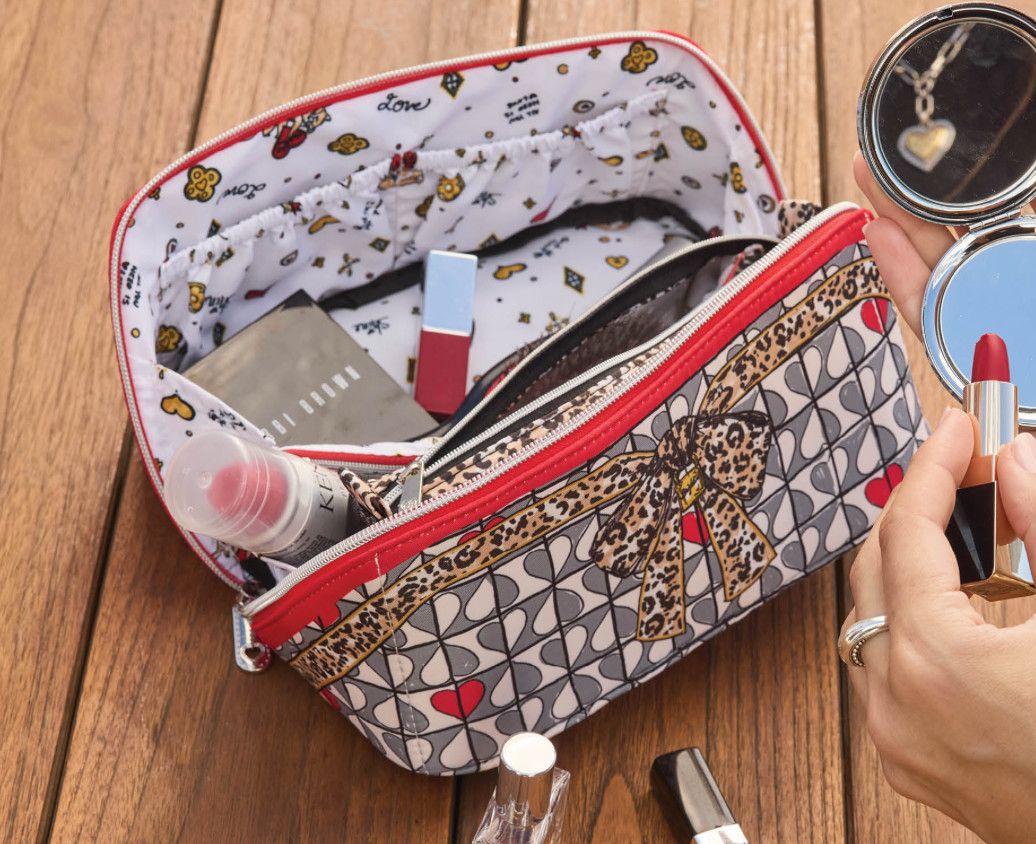 Wild Love Cosmetic Bag