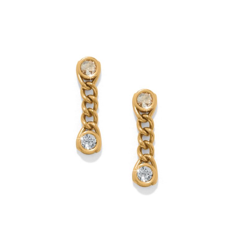 Trust Life Post Drop Earrings