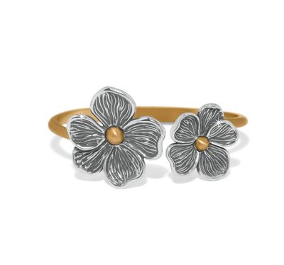 Everbloom Windflower Open Hinged Bangle