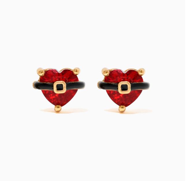 Santa Baby Studs, Color: Gold