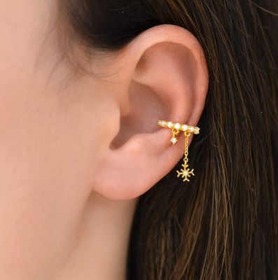 Snowdrop Ear Cuff