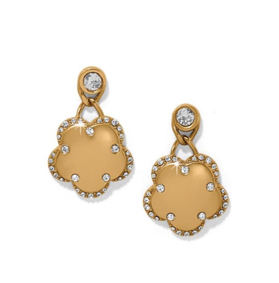 Trust Gaia Post Drop Earrings, Color: Gold