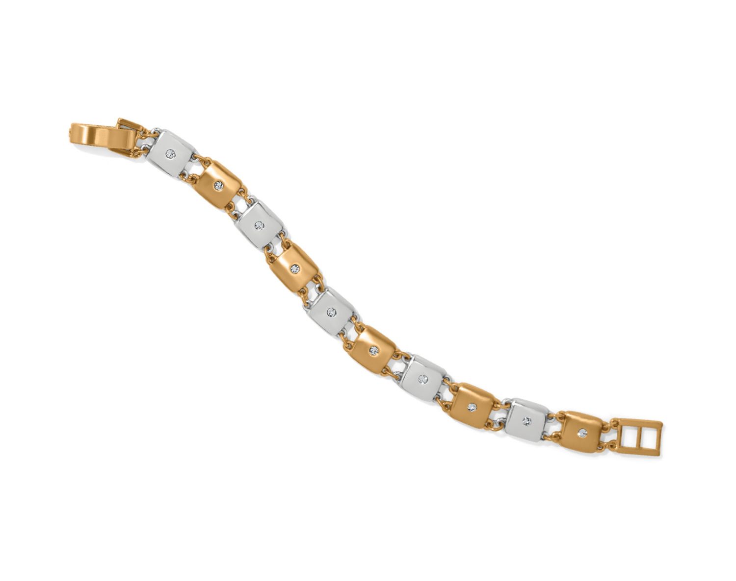 Brighton Meridian Etage Two-Tone Bracelet with gold and silver-tone accents and polished finish, available in Poughkeepsie NY
