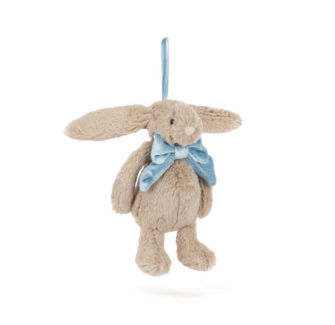 Bashful Beige Bunny Decoration