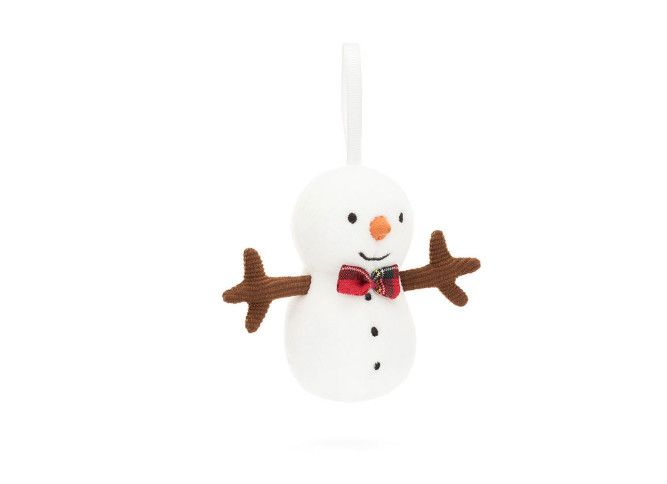 Festive Folly Snowman Ornaments