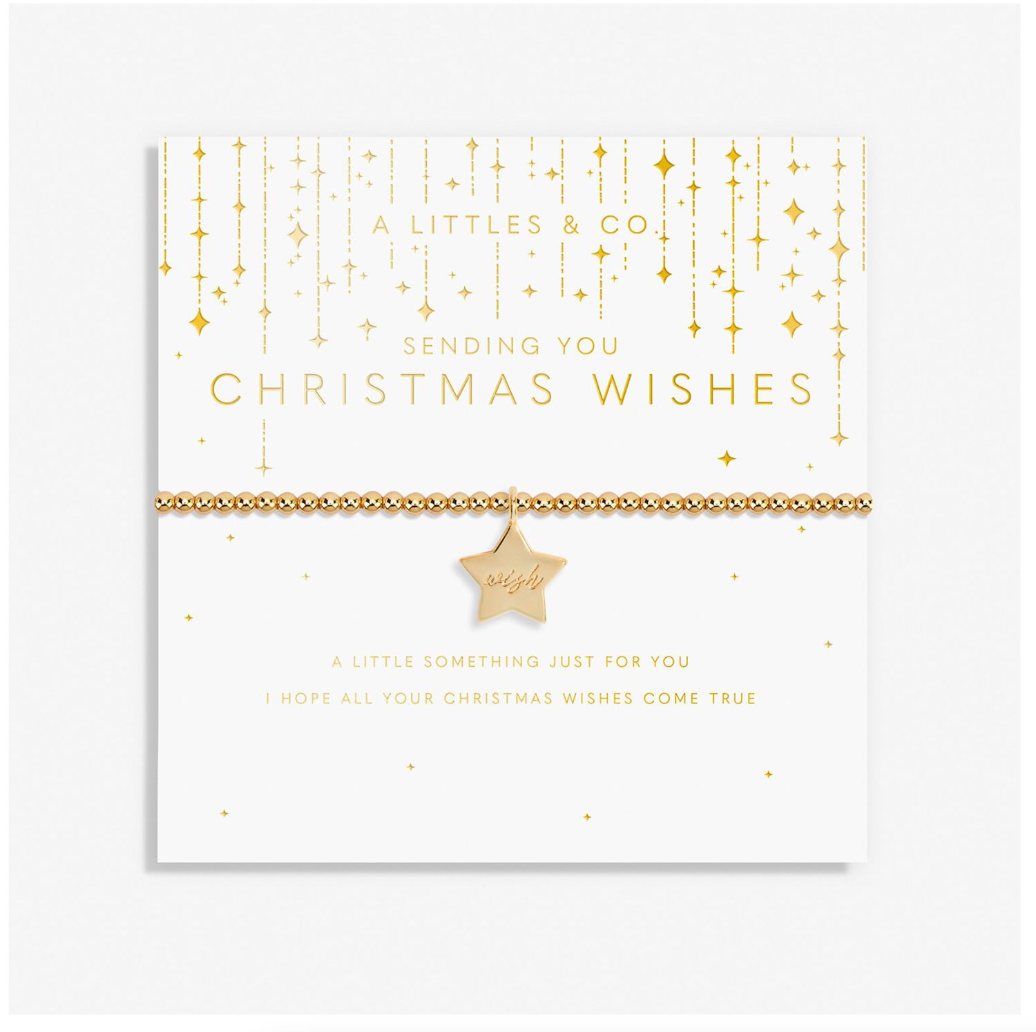 Sending You Christmas Wishes Bracelet