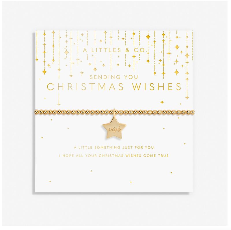 Sending You Christmas Wishes Bracelet