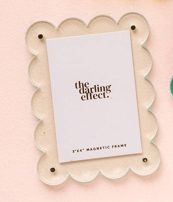 Mini Acrylic Picture Frame Magnet