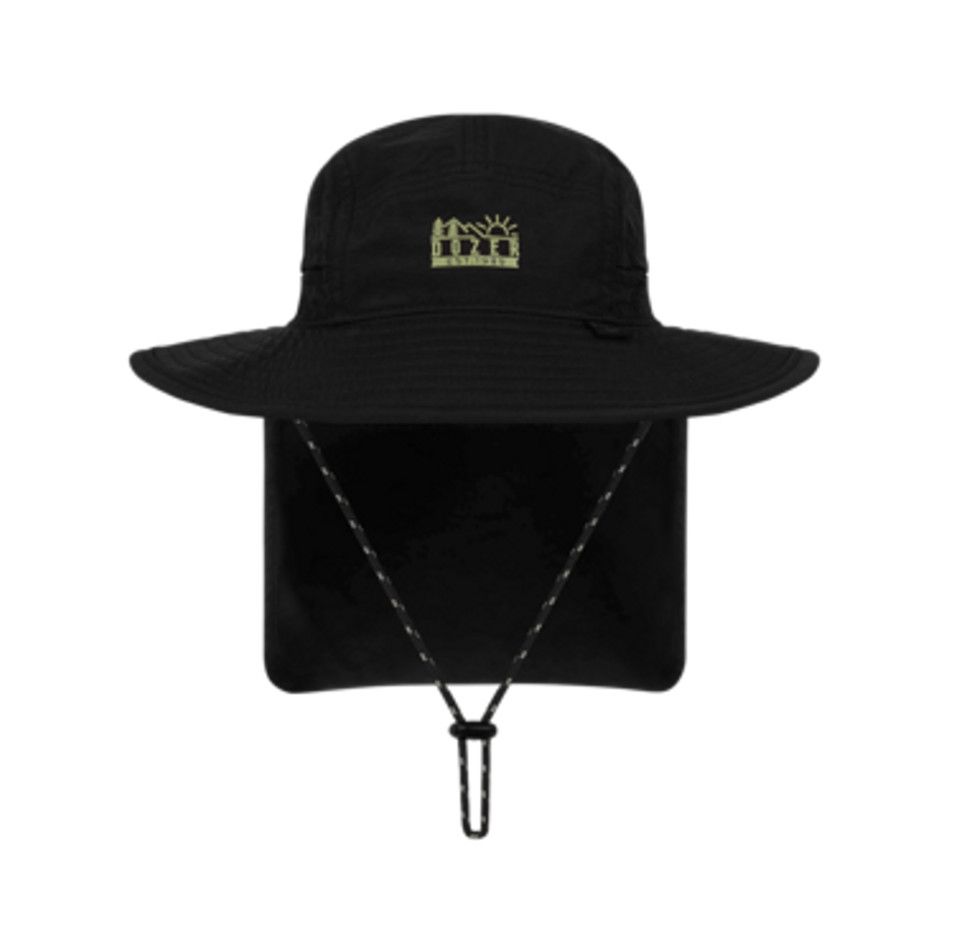 Barney Black Bucket Hat, Size: 2-5 Years