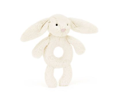 Jellycat Bashful Cream Ring Rattle available at our boutique in Poughkeepsie, NY