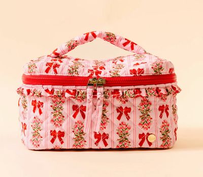 Oh So Merry Glam &amp; Go Quilted Cosmetic Bag