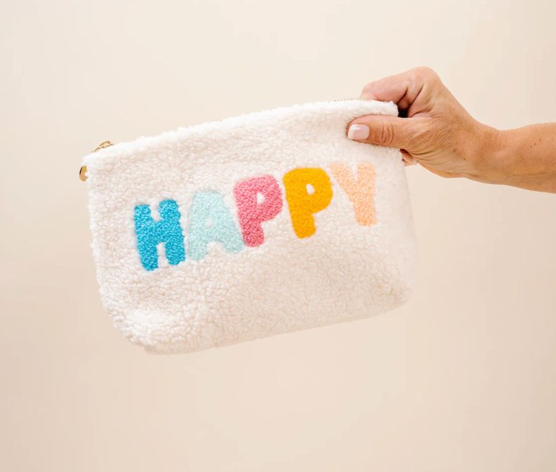 Happy Teddy Pouch