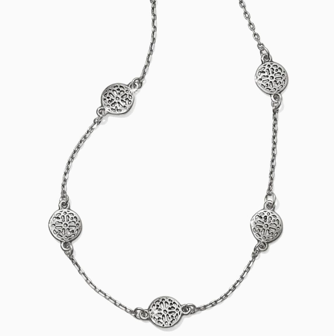 Silver Ferrara Petite Collar Necklace