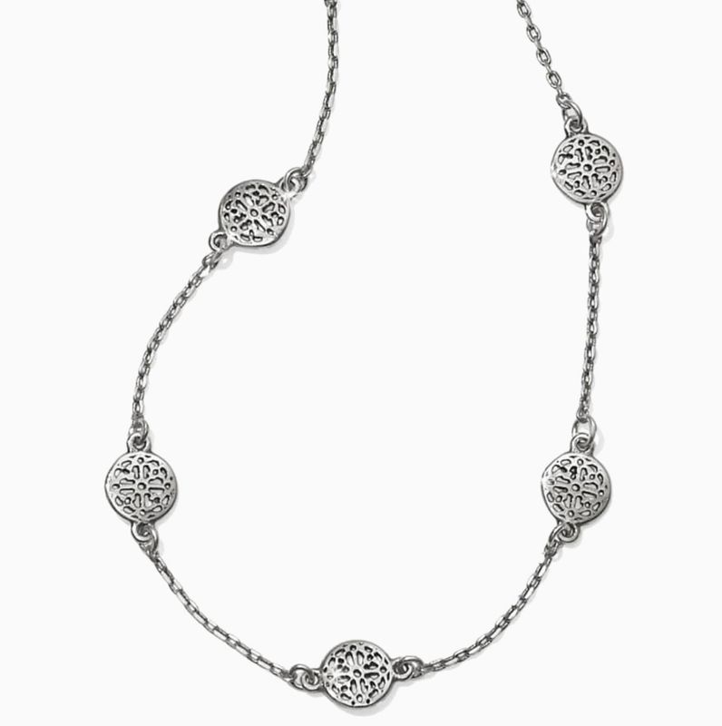 Silver Ferrara Petite Collar Necklace