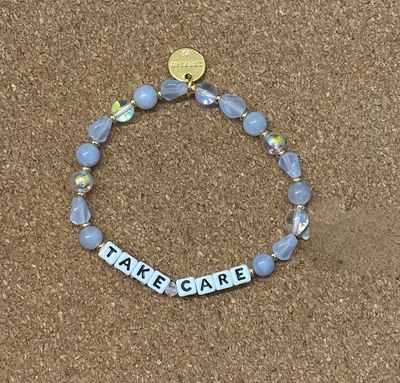 Take Care Blue Bracelet