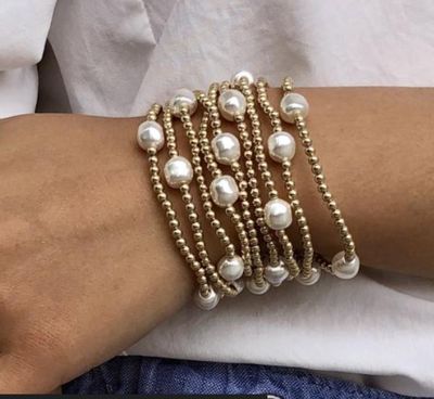 Enewton Extends Admire Gold 3mm Bead Bracelet