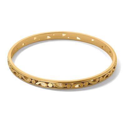Contempo Slim Bangle Gold
