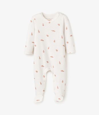 Fox Organic Cotton Jumpsuit 0-3  Months