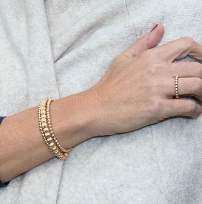 Enewton Classic Gold 2mm Bead Ring