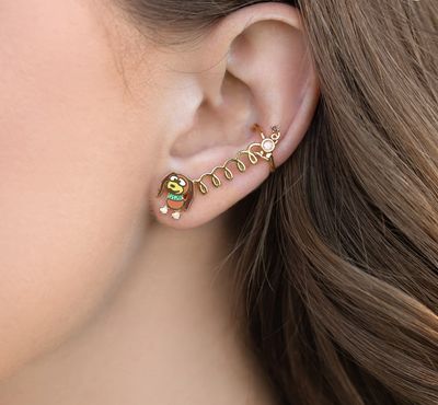 Pixar Toy Story Slinky Dog Stud &amp; Ear Cuff