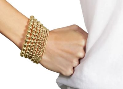 Enewton Extends Classic Gold Bead Bracelet