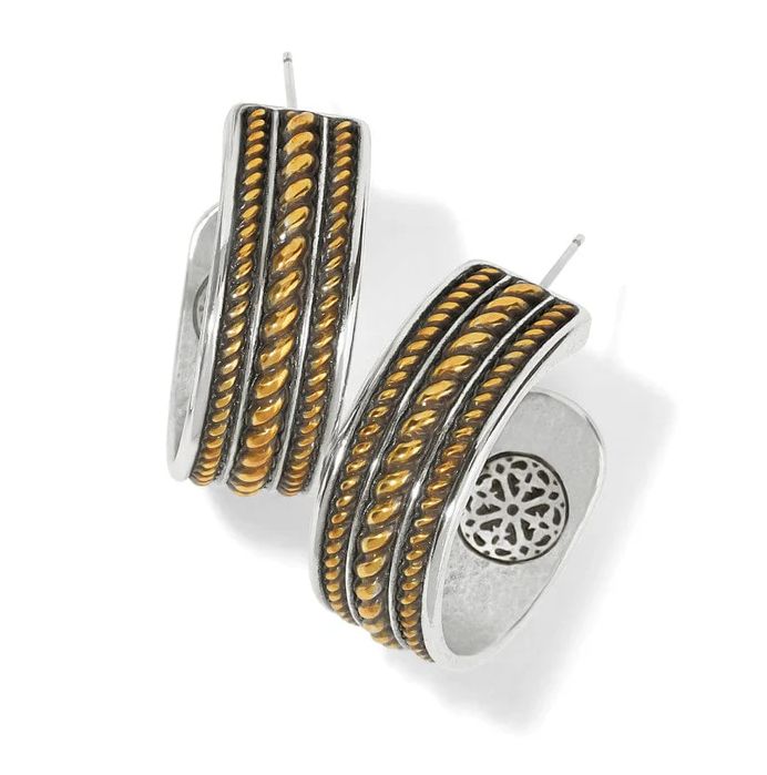 Ferrara Monete Wide Hoop Earrings