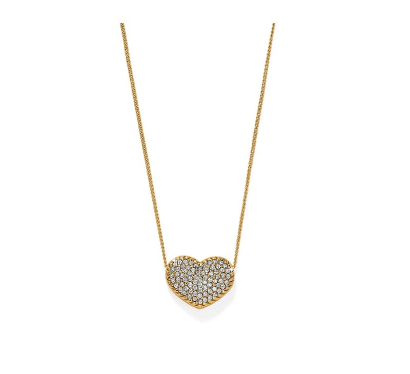 Illumina Celeste Heart Bold Necklace