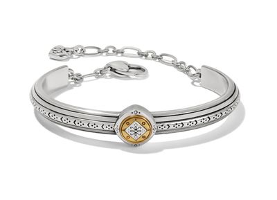 Mosaic Two Tone Bar Bracelet