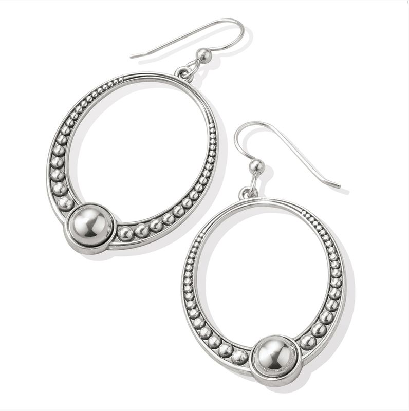 Pretty Tough Oval French Wire Earrings