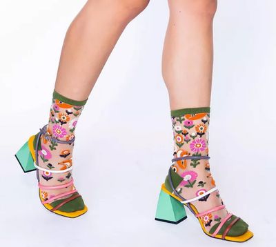 Feeling Foxy Sheer Ankle Sock