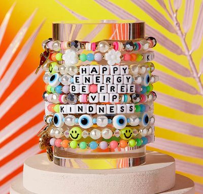 Little Words Project Kids Bracelets with colorful beads and fun inspirational words, available in Poughkeepsie, NY.