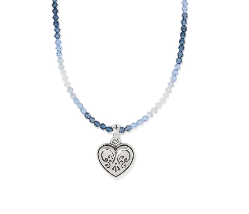 One Heart Ombre Necklace