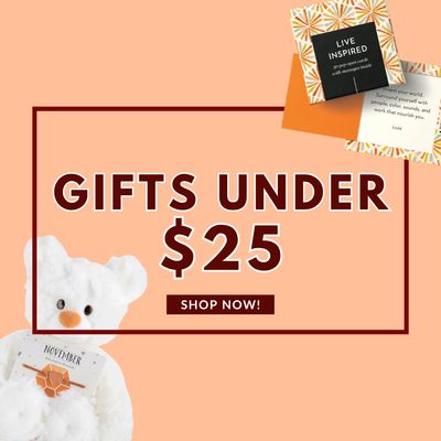 Gifts Under $25