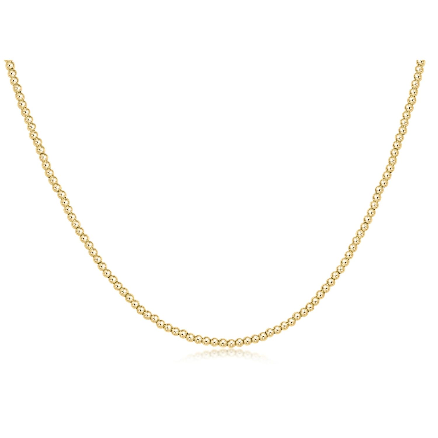 Classic Gold Bead Choker