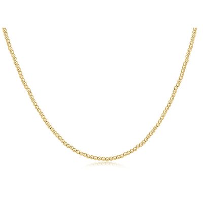 Classic Gold Bead Choker