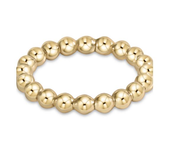  Classic Gold 3mm Bead Ring